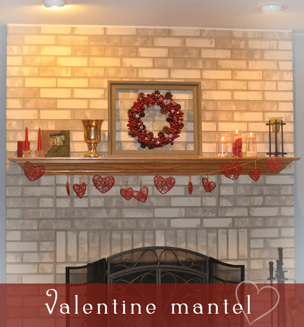 name-card-val-mantel Valentine Mantel Decor
