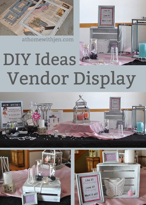 DIY Vendor Display Ideas