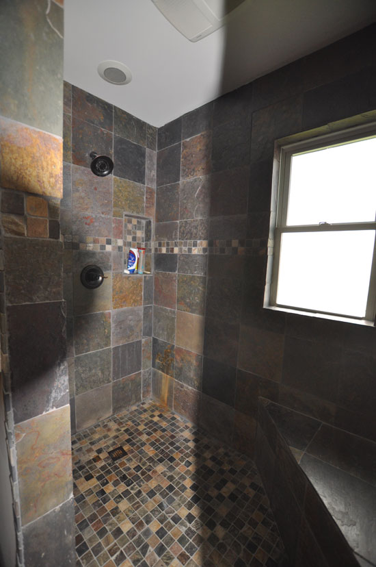 walk in shower