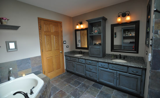 After photo of bathroom remodel