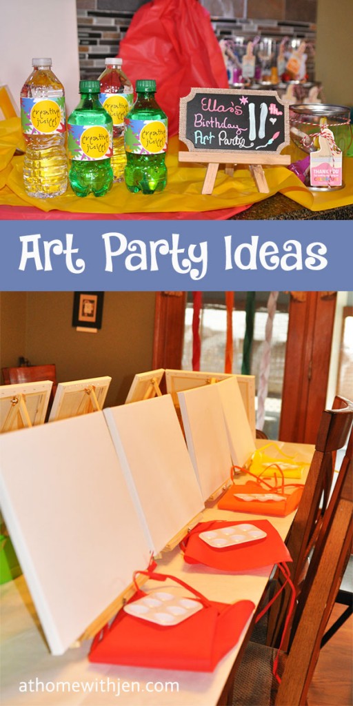 art party pin