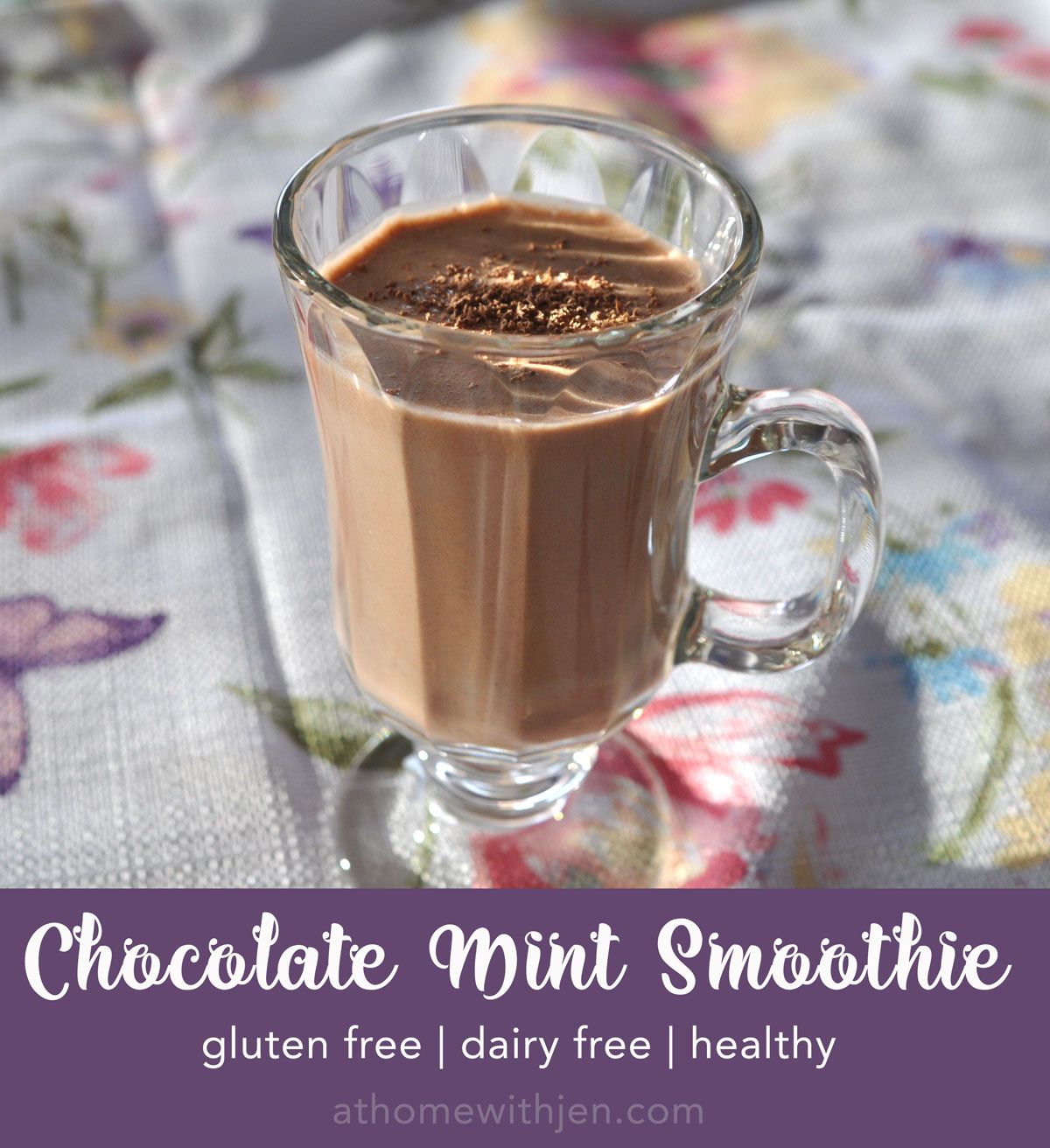 coco mint smoothie