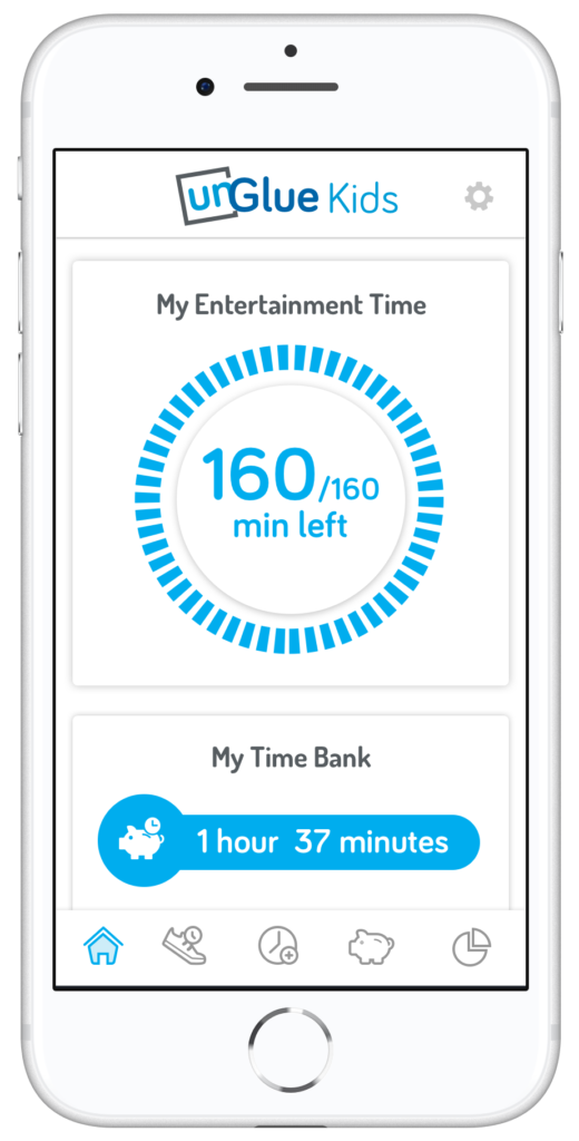kids app dashbaord