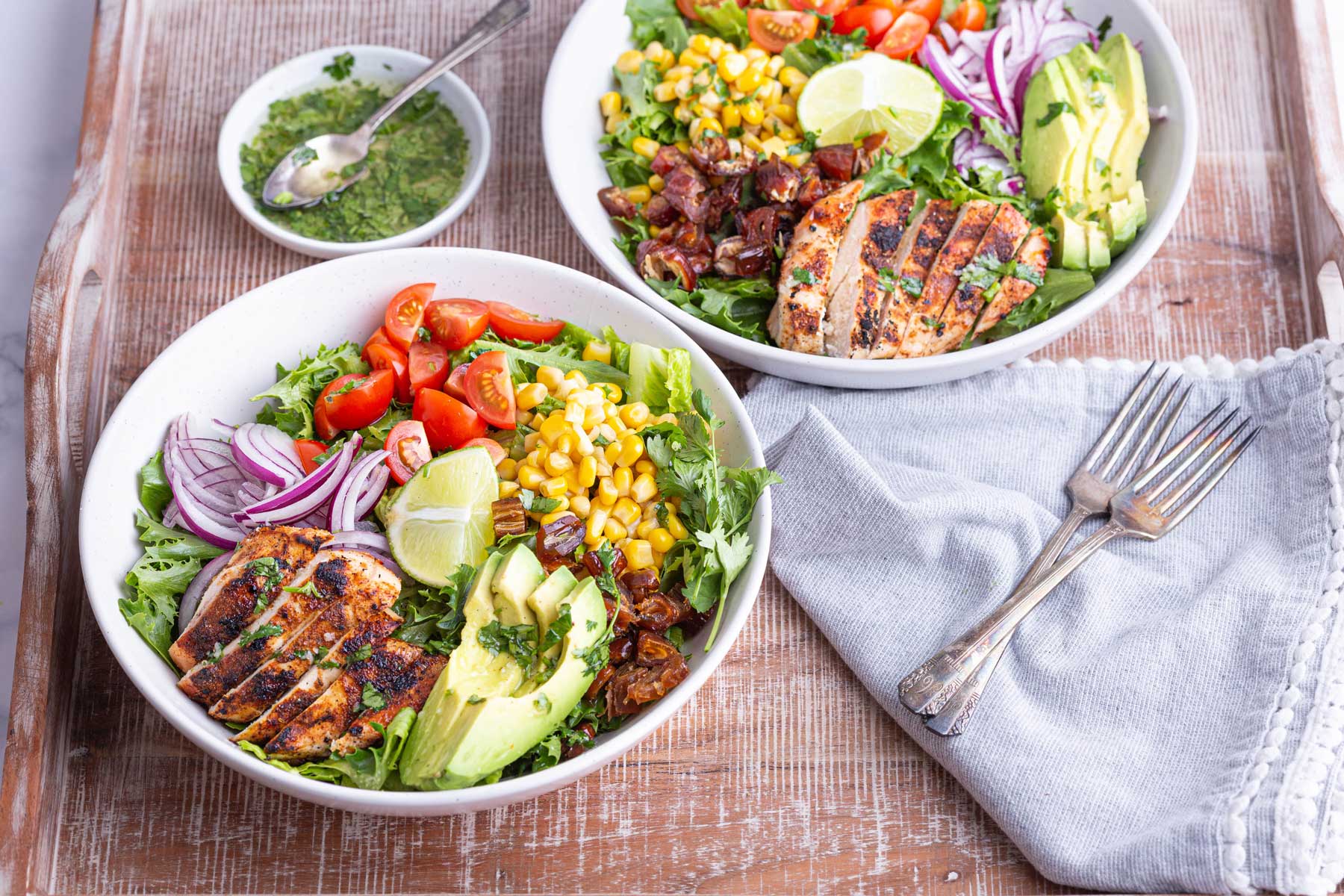 Santa fe chicken salad