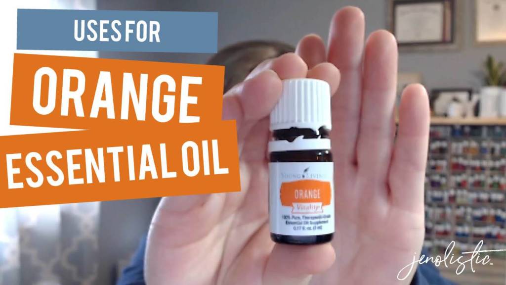 youtube thumbnail orange essential oil