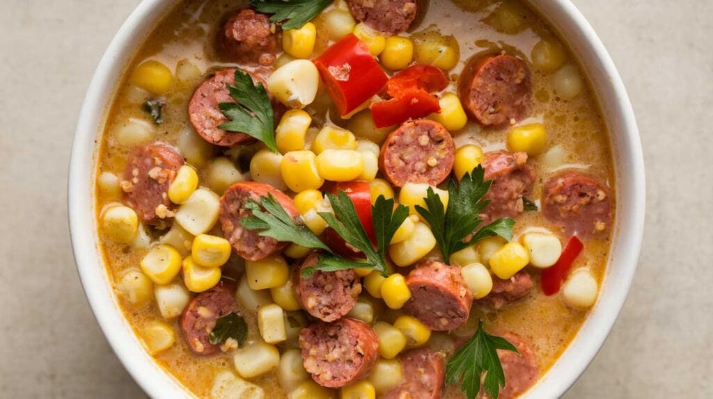 Sausage and Corn Chowder