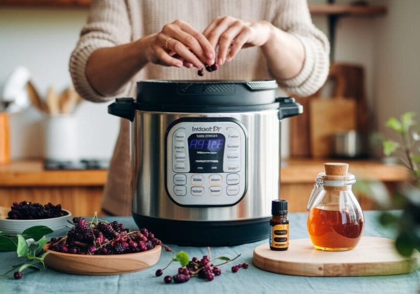 instant pot elderberry syrup