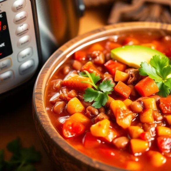 gluten free Instant Pot Chili